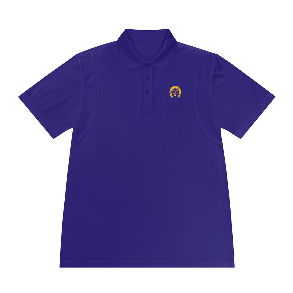 Heart & Horseshoe Men's Sport Polo Shirt