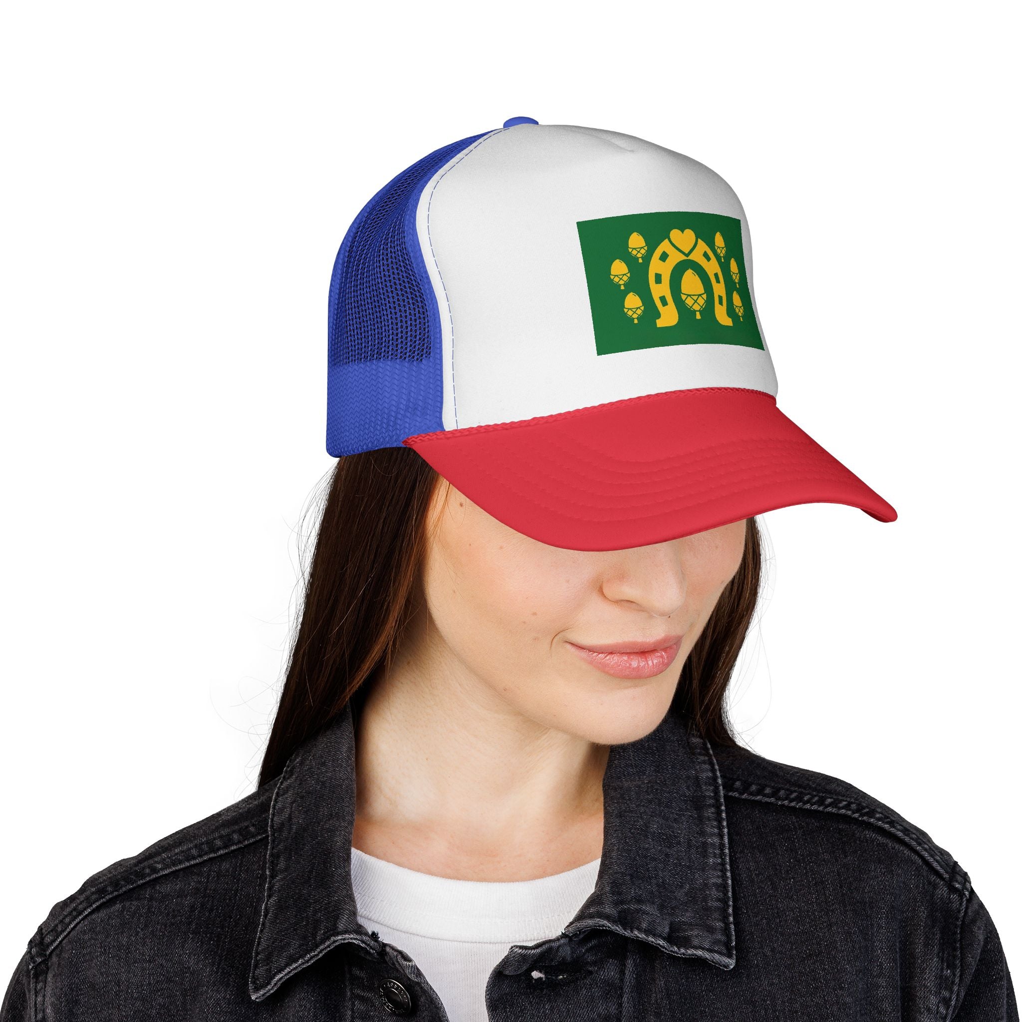 Classic Logo Flag Trucker Caps