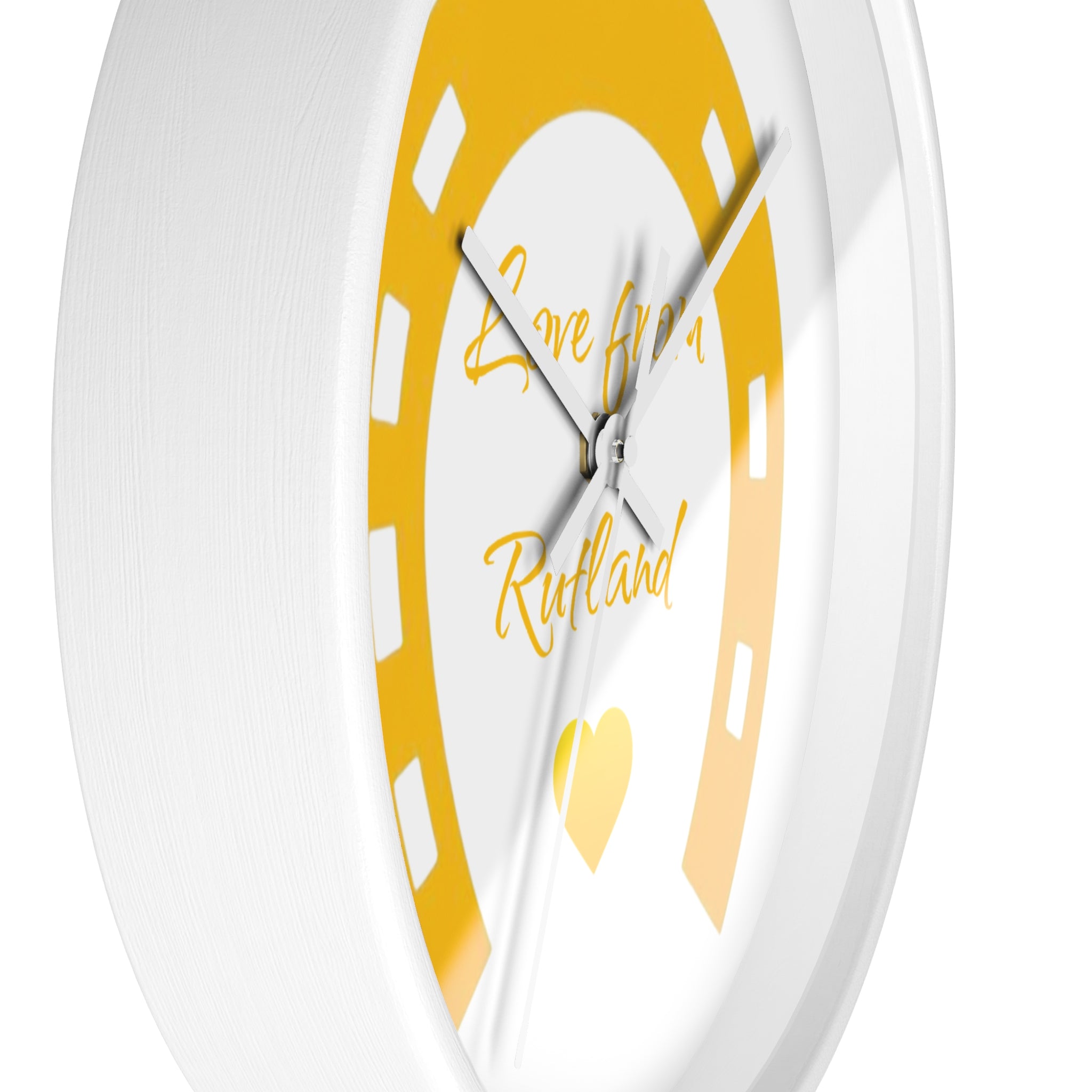 Heart & Horseshoe Wall Clock