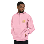 Classic Logo Champion Outdoor Anorak Jacket - Lightweight Rain Gear, Packable Windbreaker