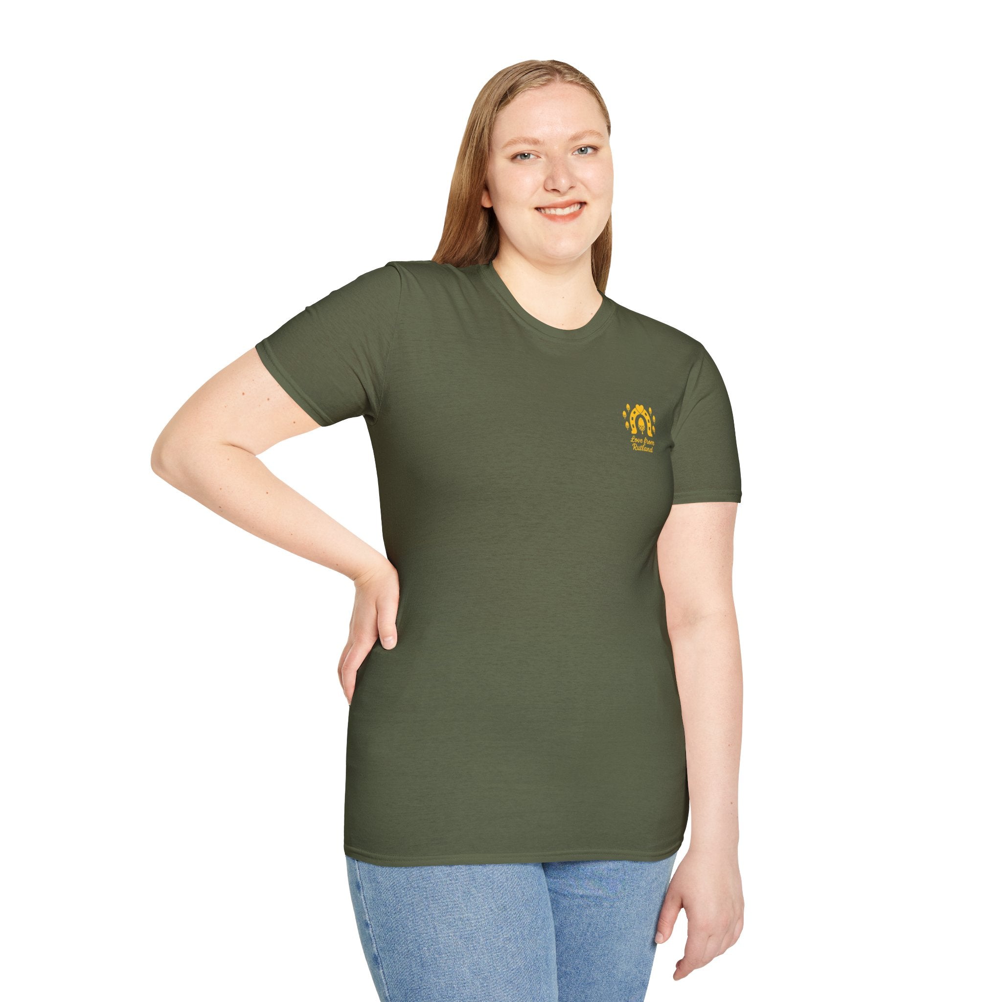 Unisex Softstyle T-Shirt with Classic Logo Design