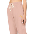 Classic Logo Cozy Garment-Dyed Sweatpants | Unisex Fleece Lounge Pants