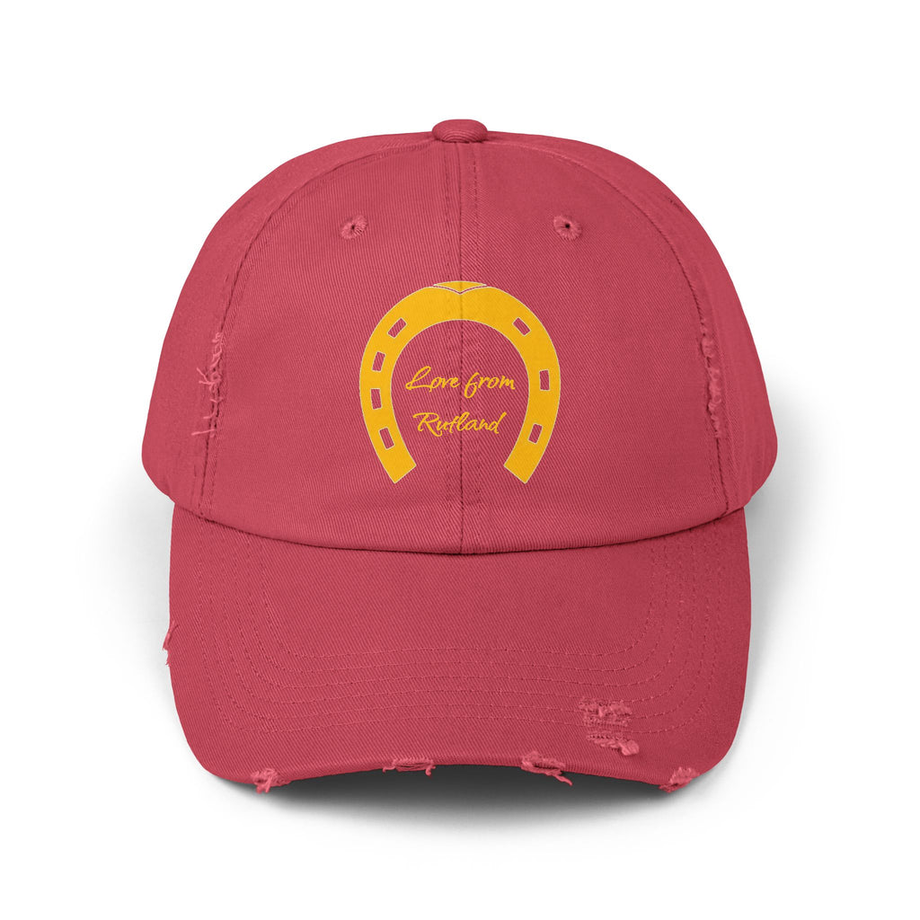Trendy Distressed Cap with Classic Logo Design