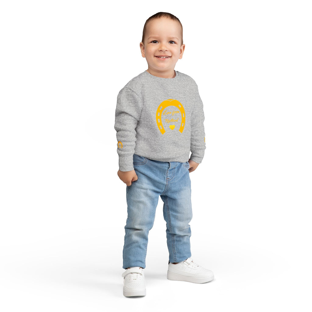 Heart & Horseshoe Toddler Sweatshirt