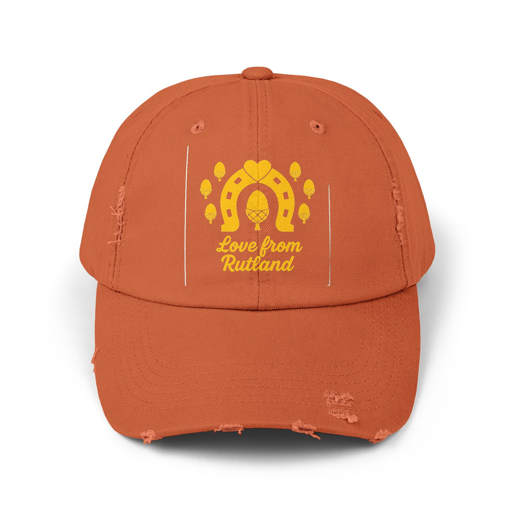 Trendy Distressed Cap with Classic Logo Design