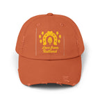 Trendy Distressed Cap with Classic Logo Design