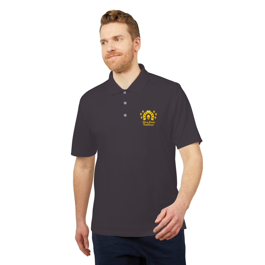 Classic Logo Adidas Unisex Performance Polo