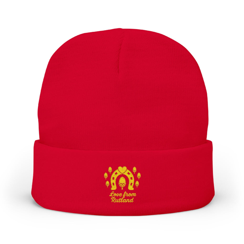 Classic Logo Embroidered Knit Beanie