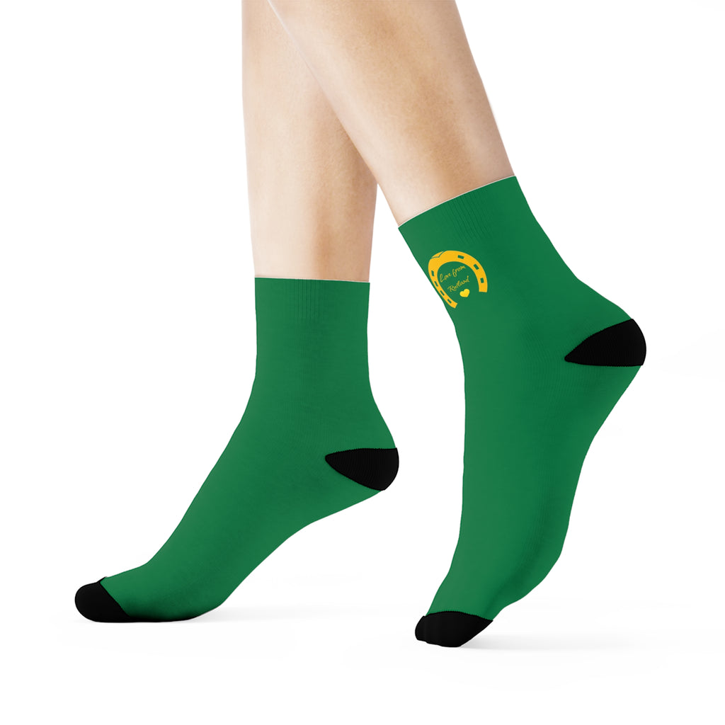 Heart & Horseshoe Crew Socks