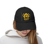 Trendy Distressed Cap with Classic Logo Design