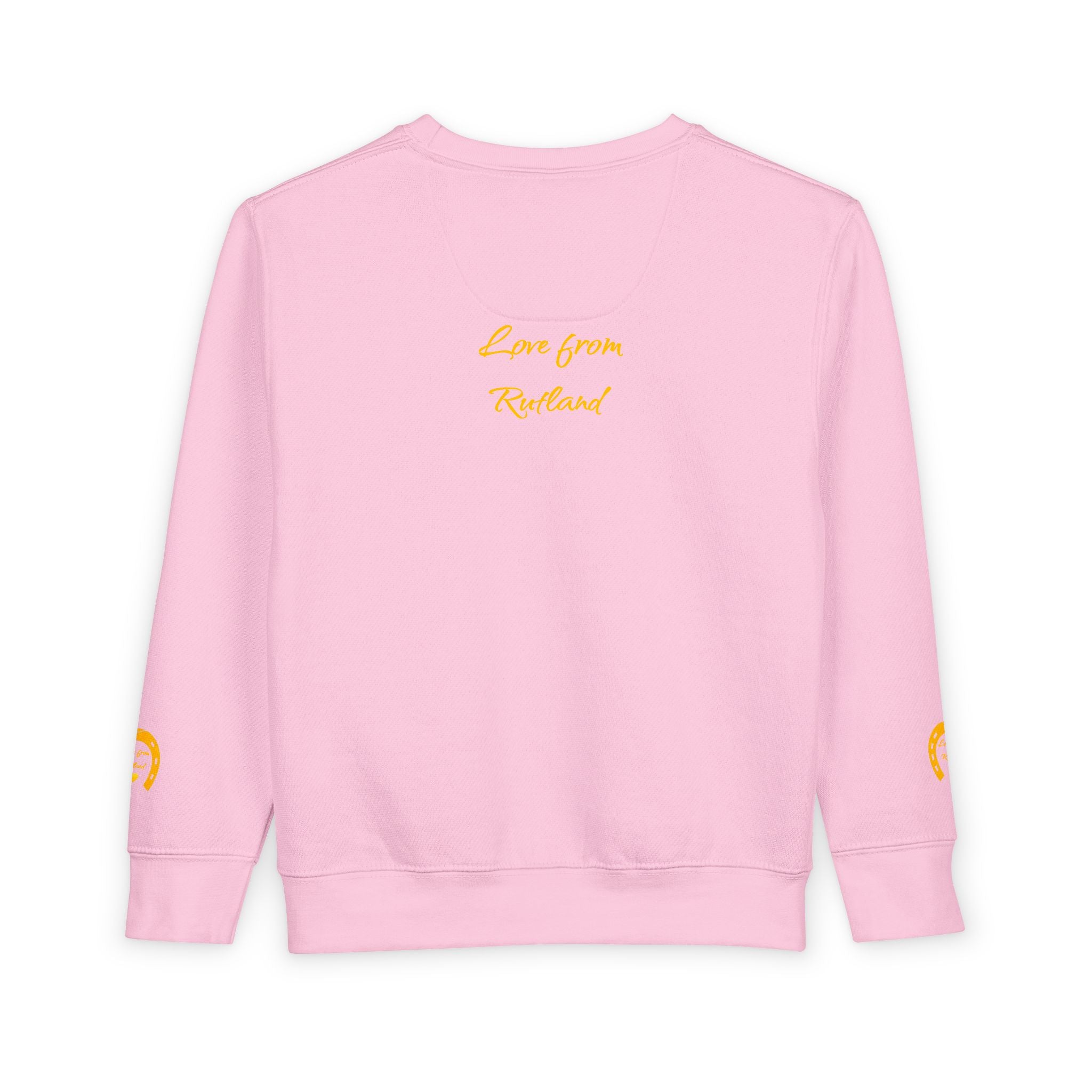 Heart & Horseshoe Toddler Sweatshirt
