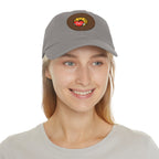 Heart & Horseshoe Cap with Leather Patch (Round)