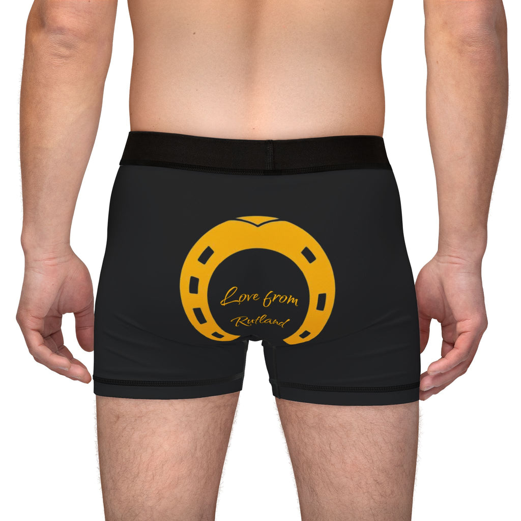 Men's Boxers with Classic Logo Design