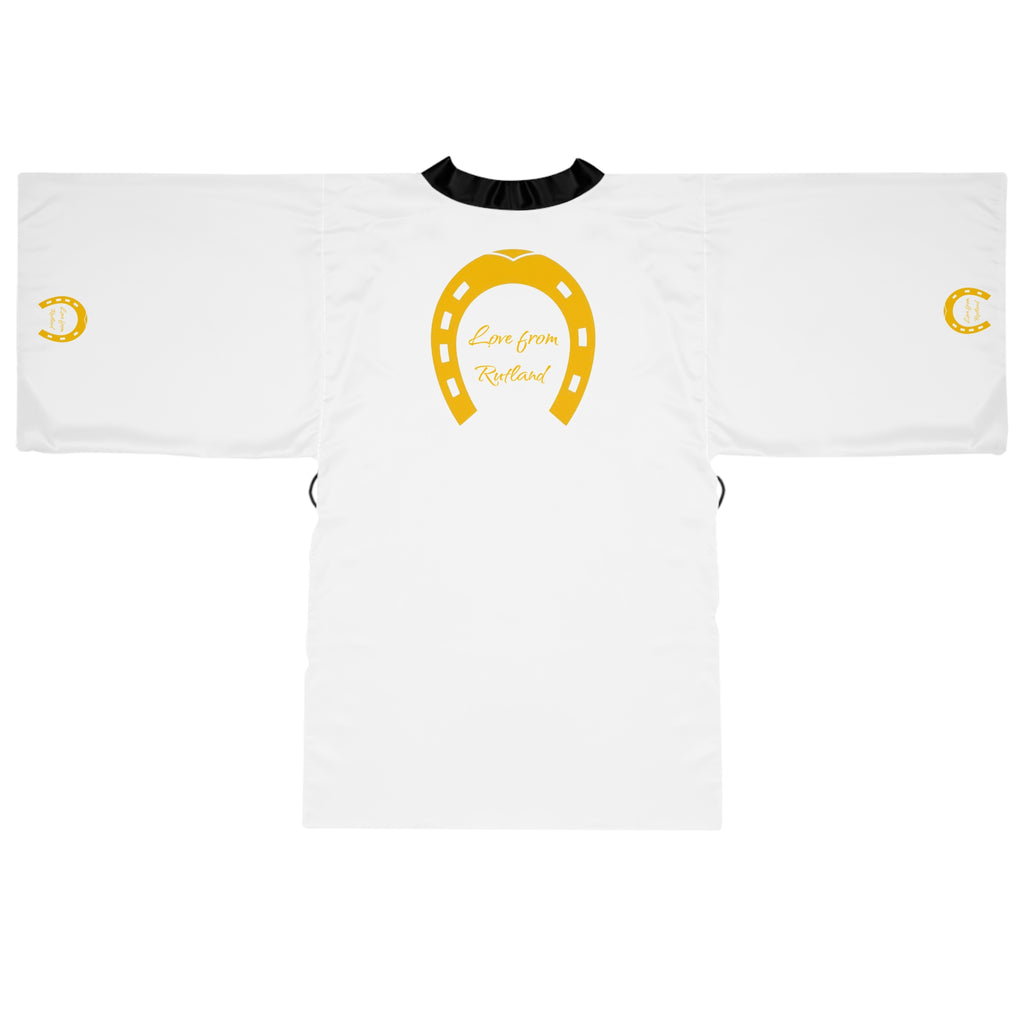 Classic Logo Long Sleeve Kimono Robe