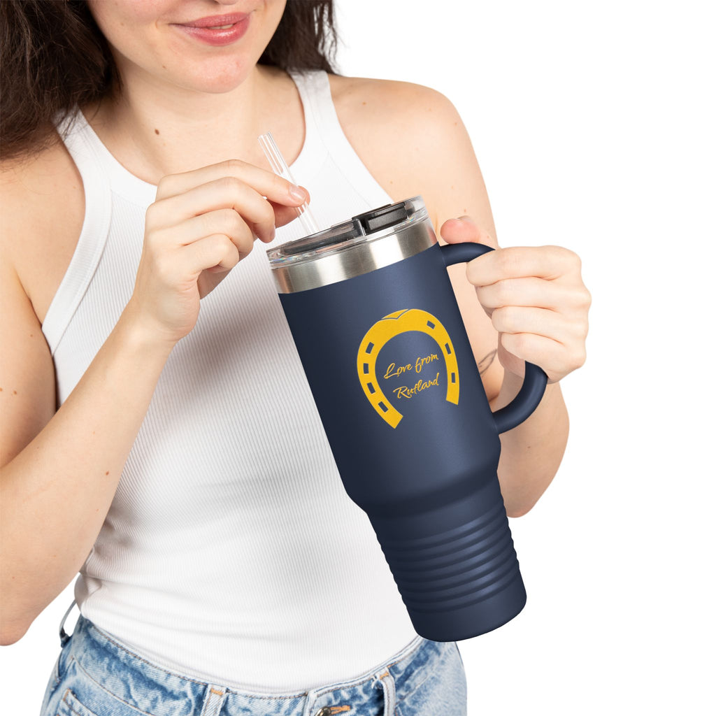 Classic Logo Insulated Travel Mug - Love from Rutland