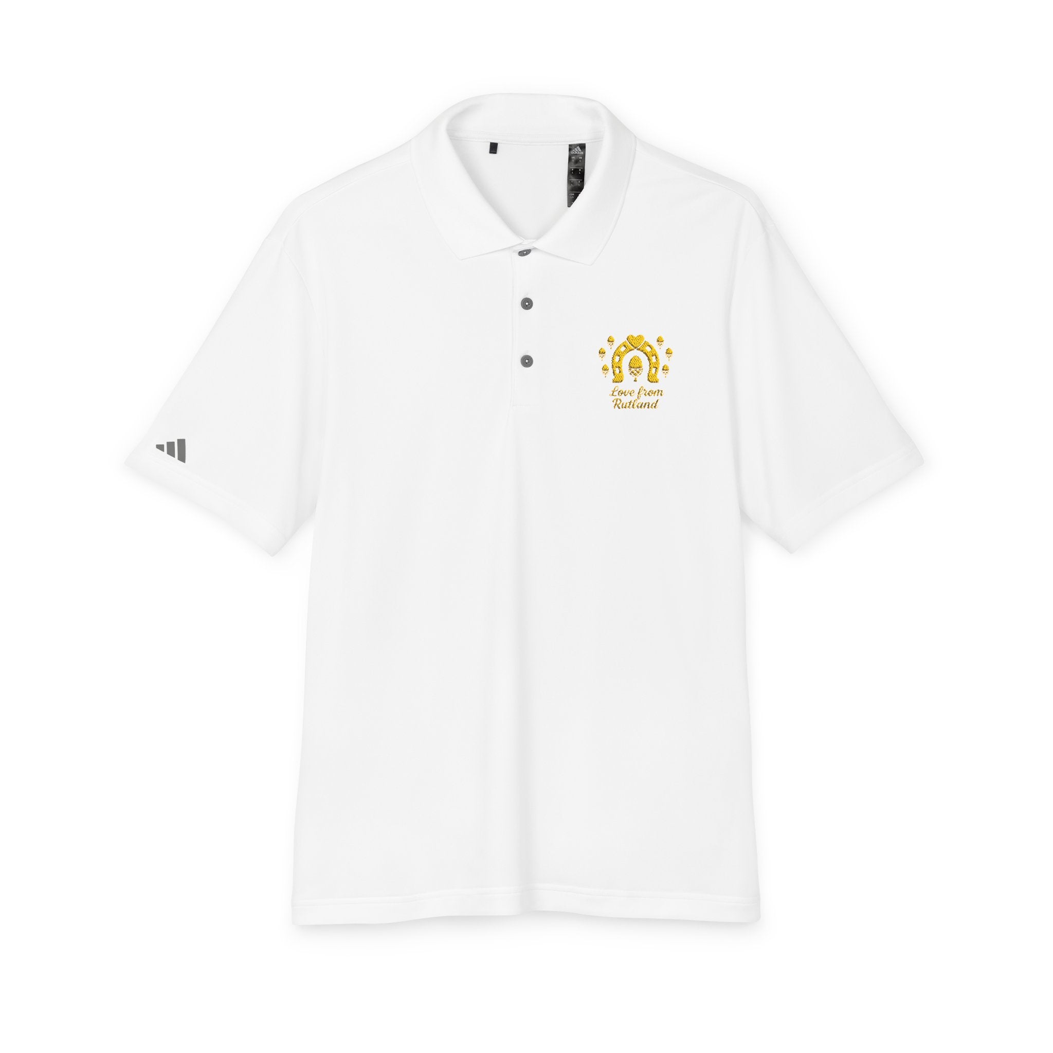 Classic Logo Adidas Unisex Performance Polo