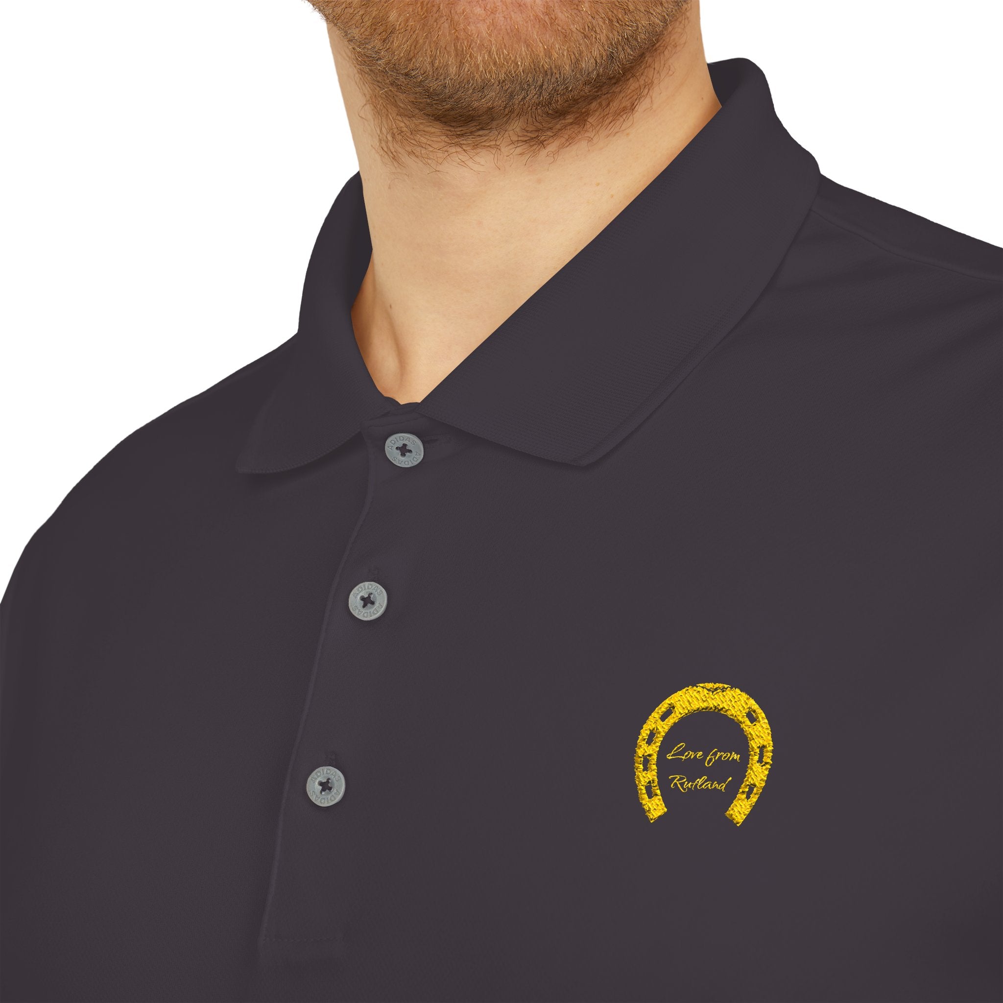Classic Logo Adidas Unisex Performance Polo