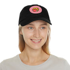 Heart & Horseshoe Cap with Leather Patch (Round)