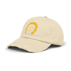 Trendy Distressed Cap with Classic Logo Design
