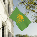 Classic Logo Love From Rutland Double Sided Flag