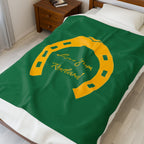 Classic Logo Velveteen Plush Blanket