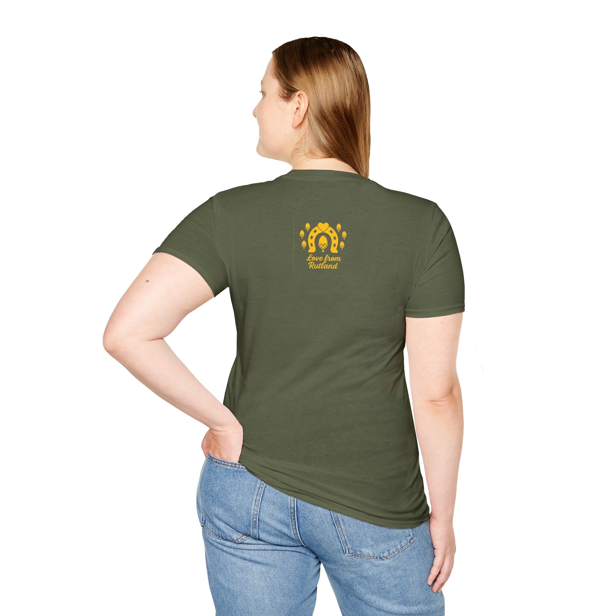 Unisex Softstyle T-Shirt with Classic Logo Design