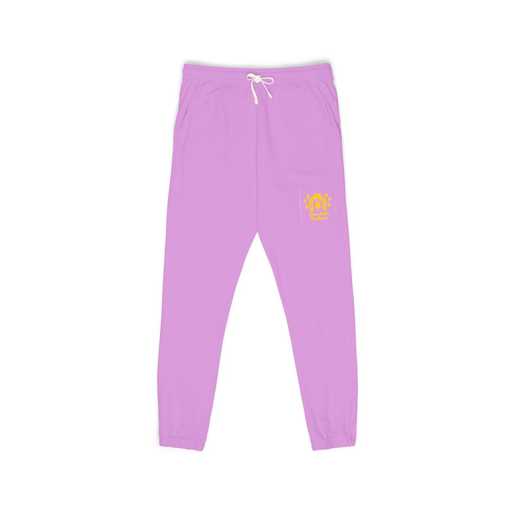 Classic Logo Cozy Garment-Dyed Sweatpants | Unisex Fleece Lounge Pants