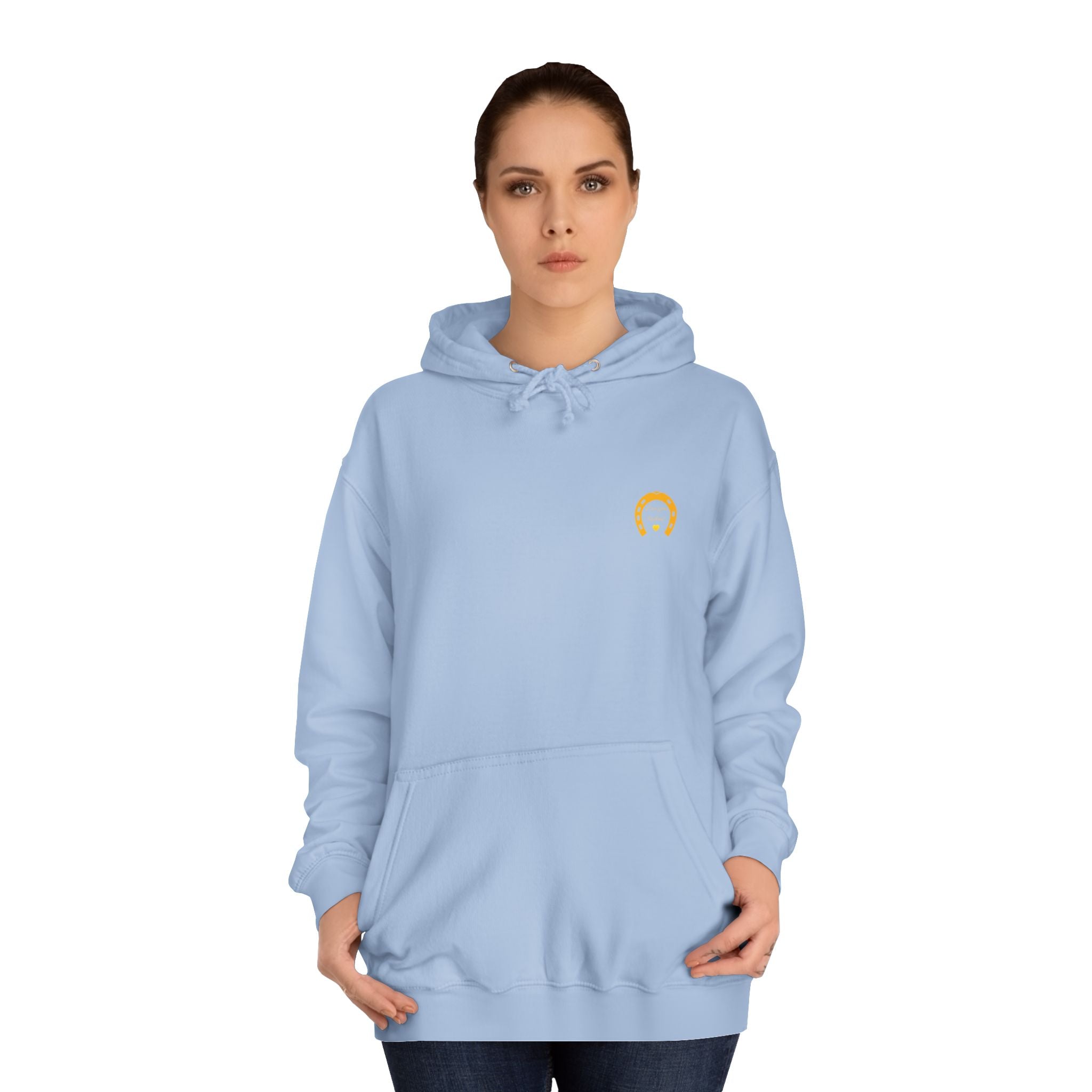 Heart & Horseshoe Unisex College Hoodie