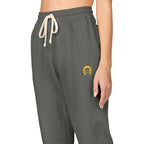 Classic Logo Cozy Garment-Dyed Sweatpants | Unisex Fleece Lounge Pants