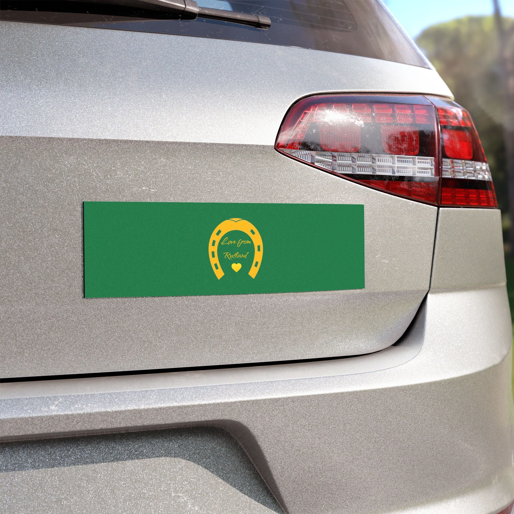 Heart & Horseshoe Car Magnets