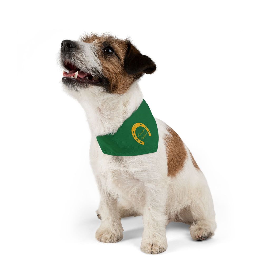 Classic Logo Pet Bandana Collar - Stylish Accessory for Dogs