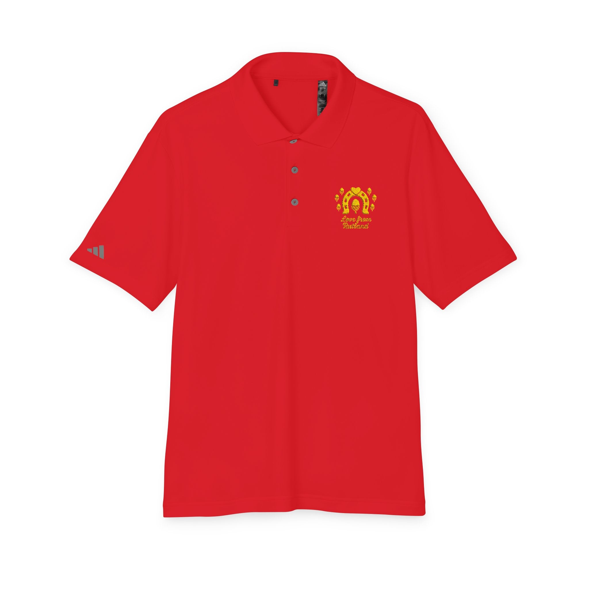 Classic Logo Adidas Unisex Performance Polo