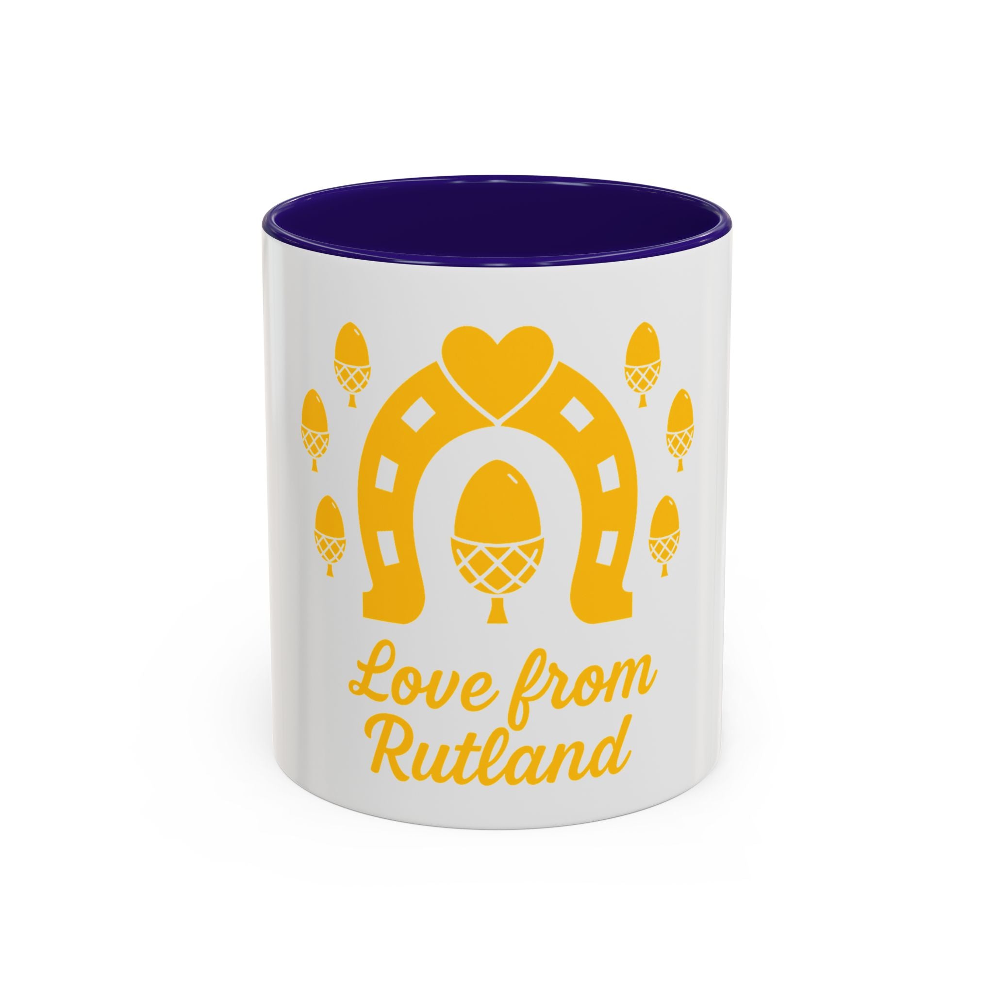 Classic Logo Colourful Love From Rutland Mug