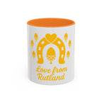 Classic Logo Colourful Love From Rutland Mug