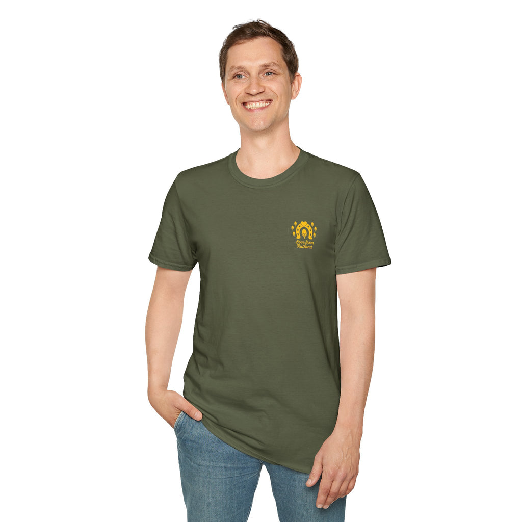 Unisex Softstyle T-Shirt with Classic Logo Design