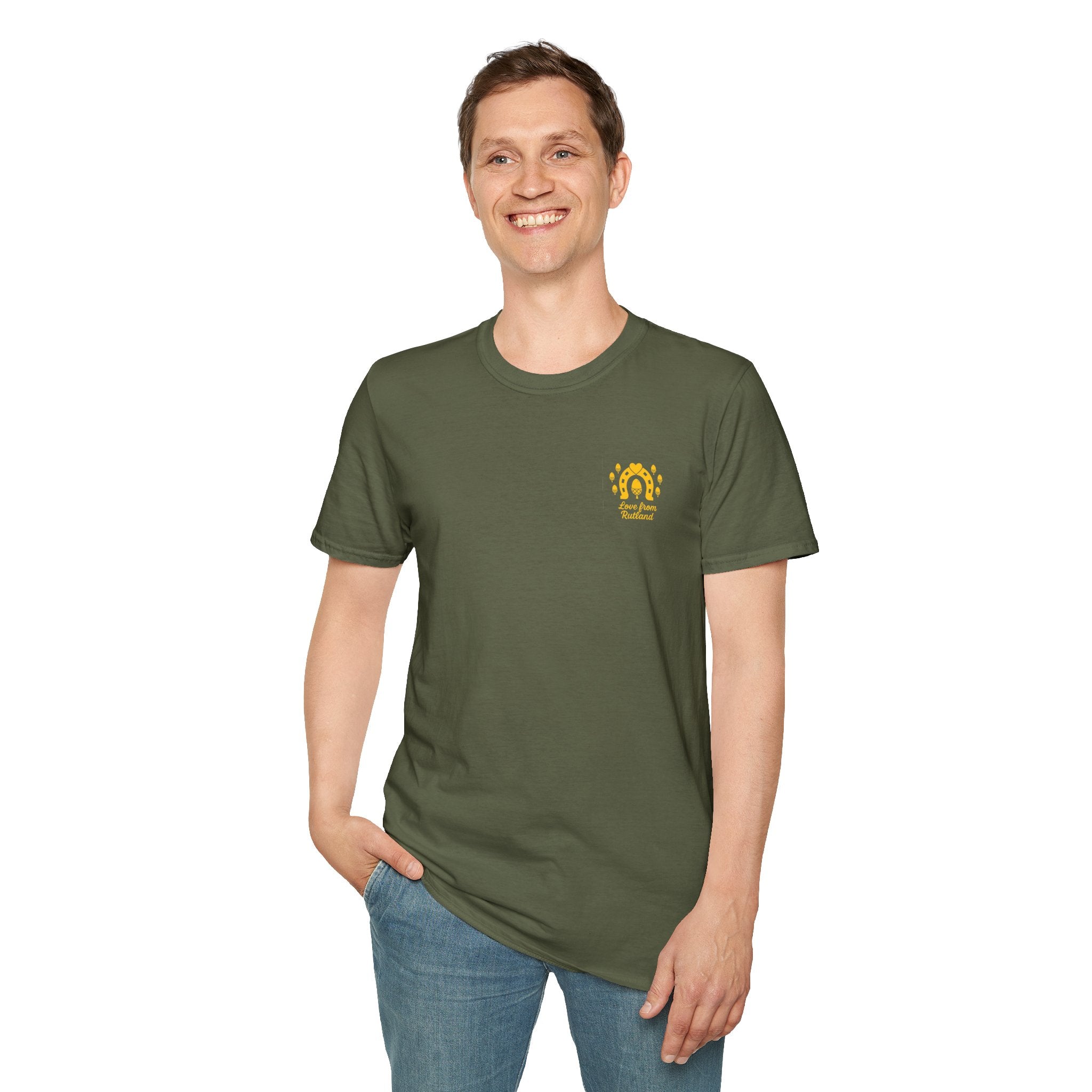 Unisex Softstyle T-Shirt with Classic Logo Design
