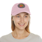 Heart & Horseshoe Cap with Leather Patch (Round)