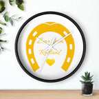 Heart & Horseshoe Wall Clock