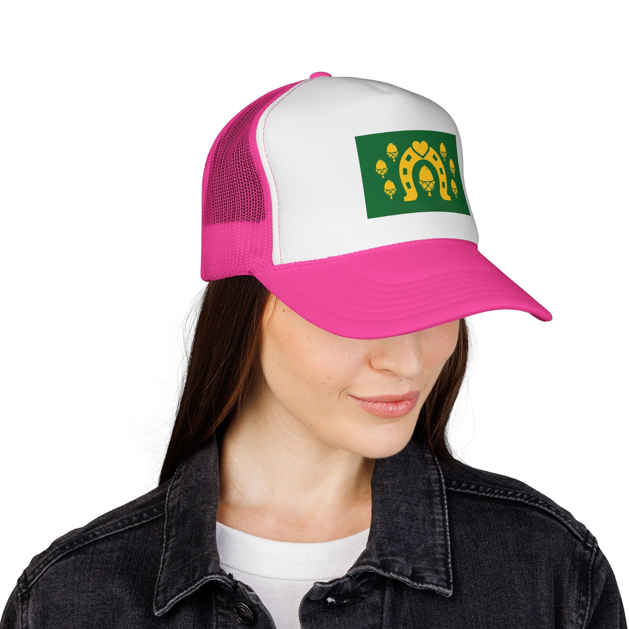 Classic Logo Flag Trucker Caps