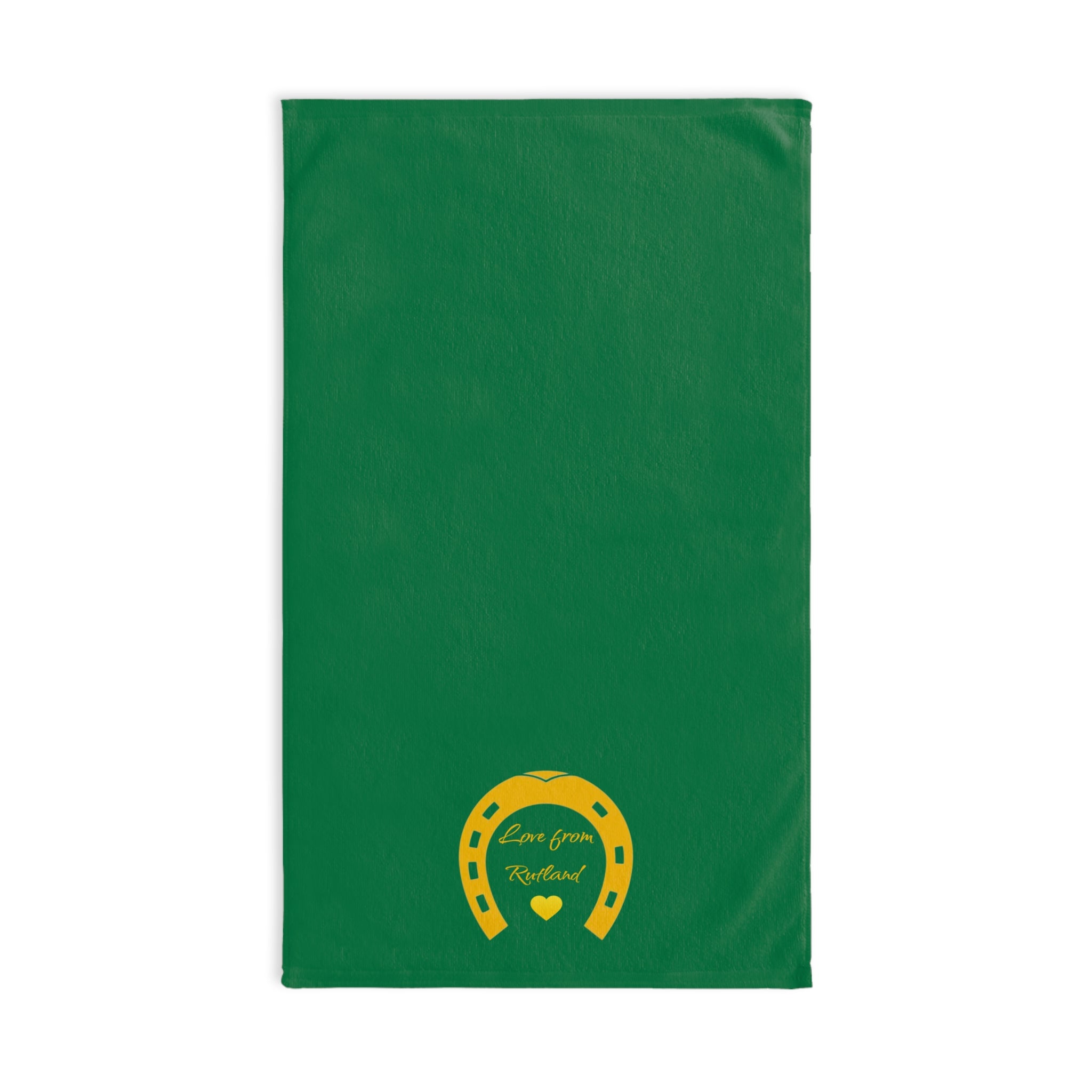 Heart & Horseshoe Hand Towel