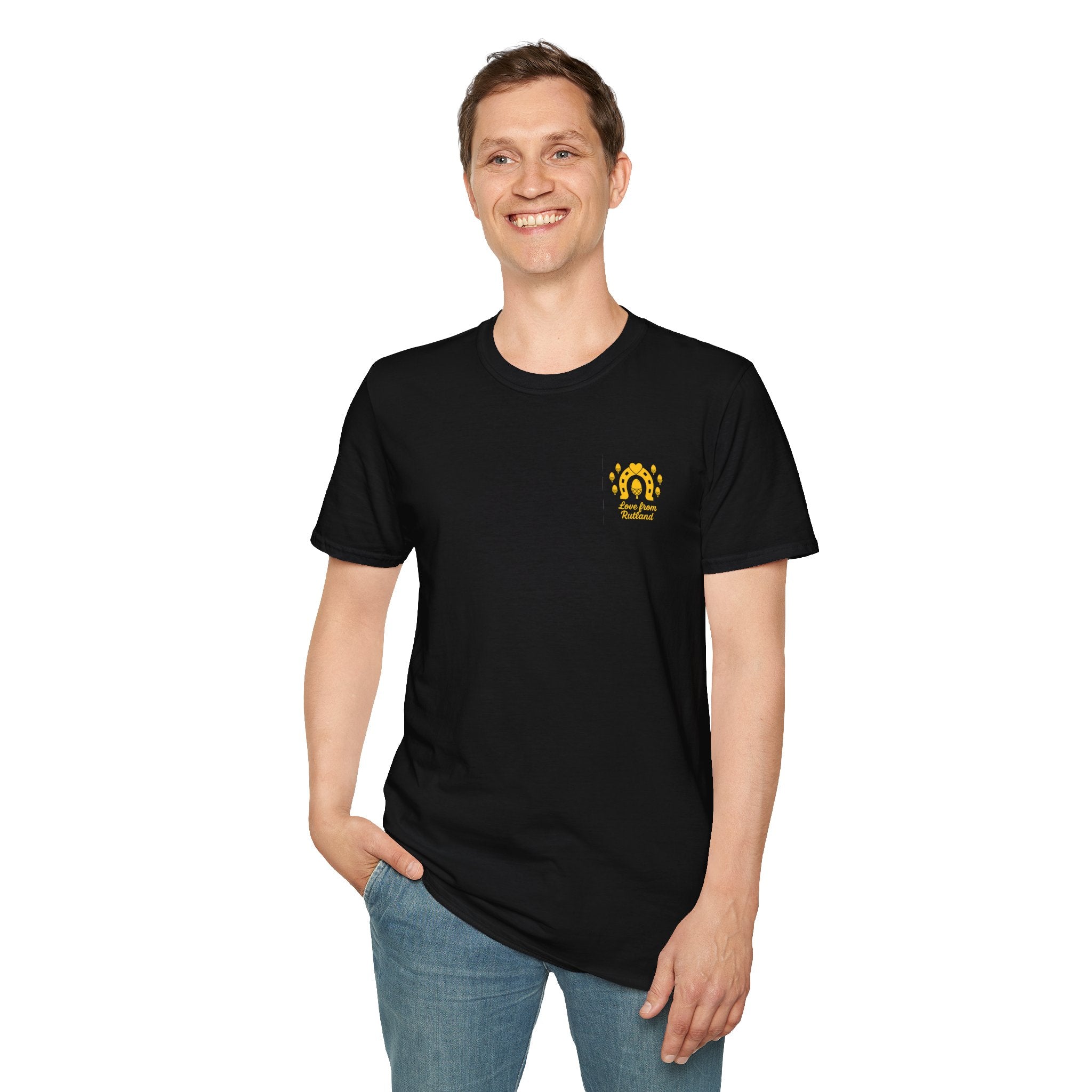 Unisex Softstyle T-Shirt with Classic Logo Design