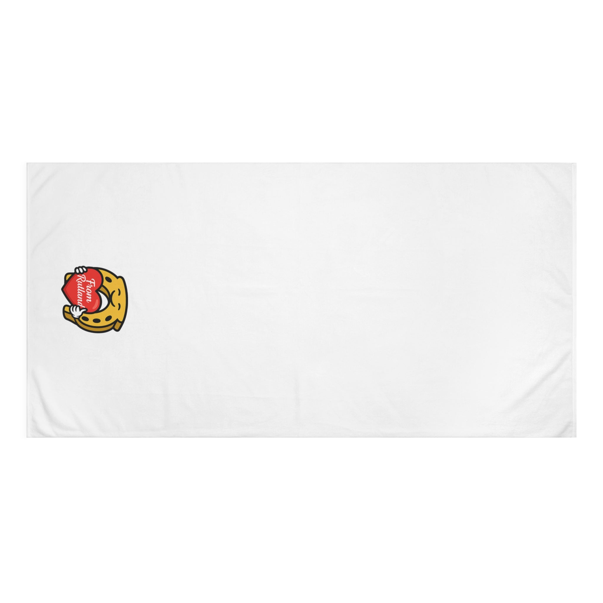 Horseshoe & Heart Mink-Cotton Towel