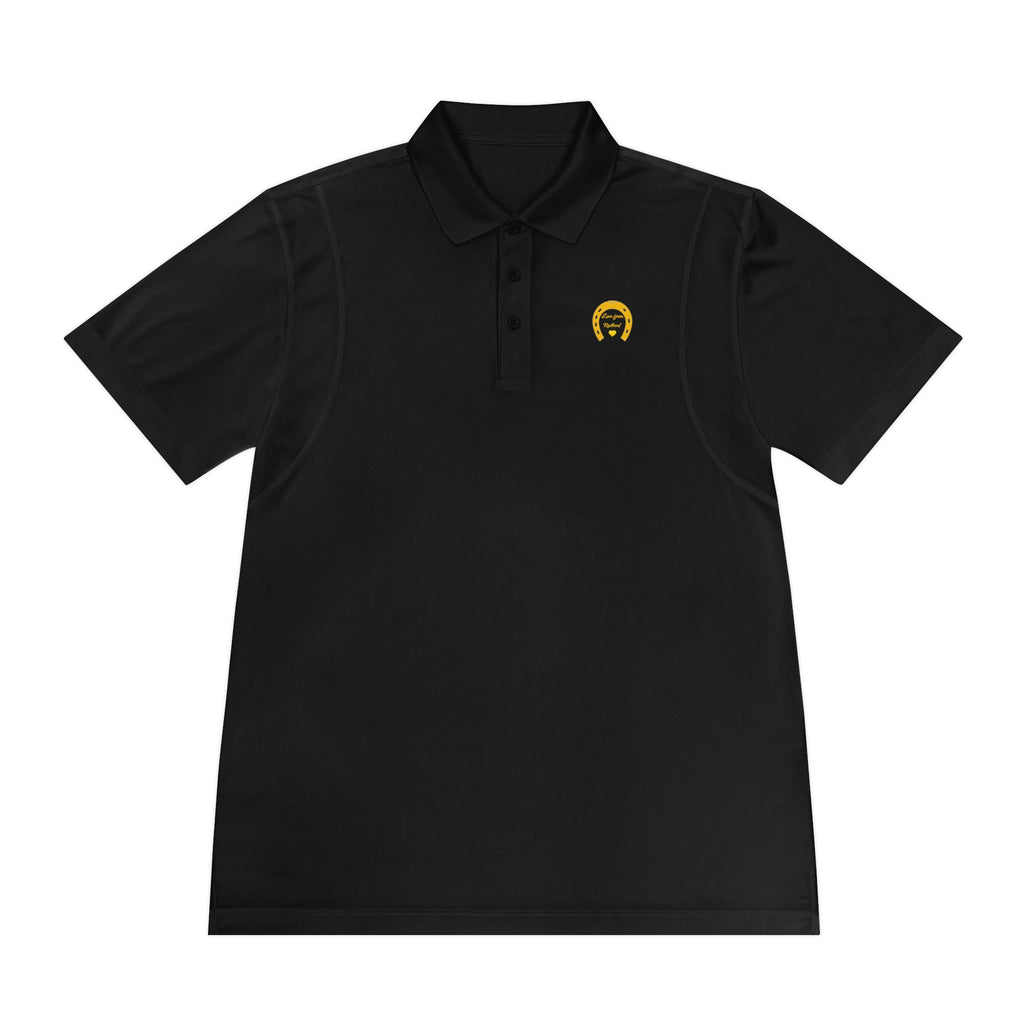 Heart & Horseshoe Men's Sport Polo Shirt