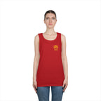 Sunshine Goddess Unisex Heavy Cotton Tank Top, Summer Style, Casual Wear, Beach Day Outfit, Gift for Her, Vacation Attire
