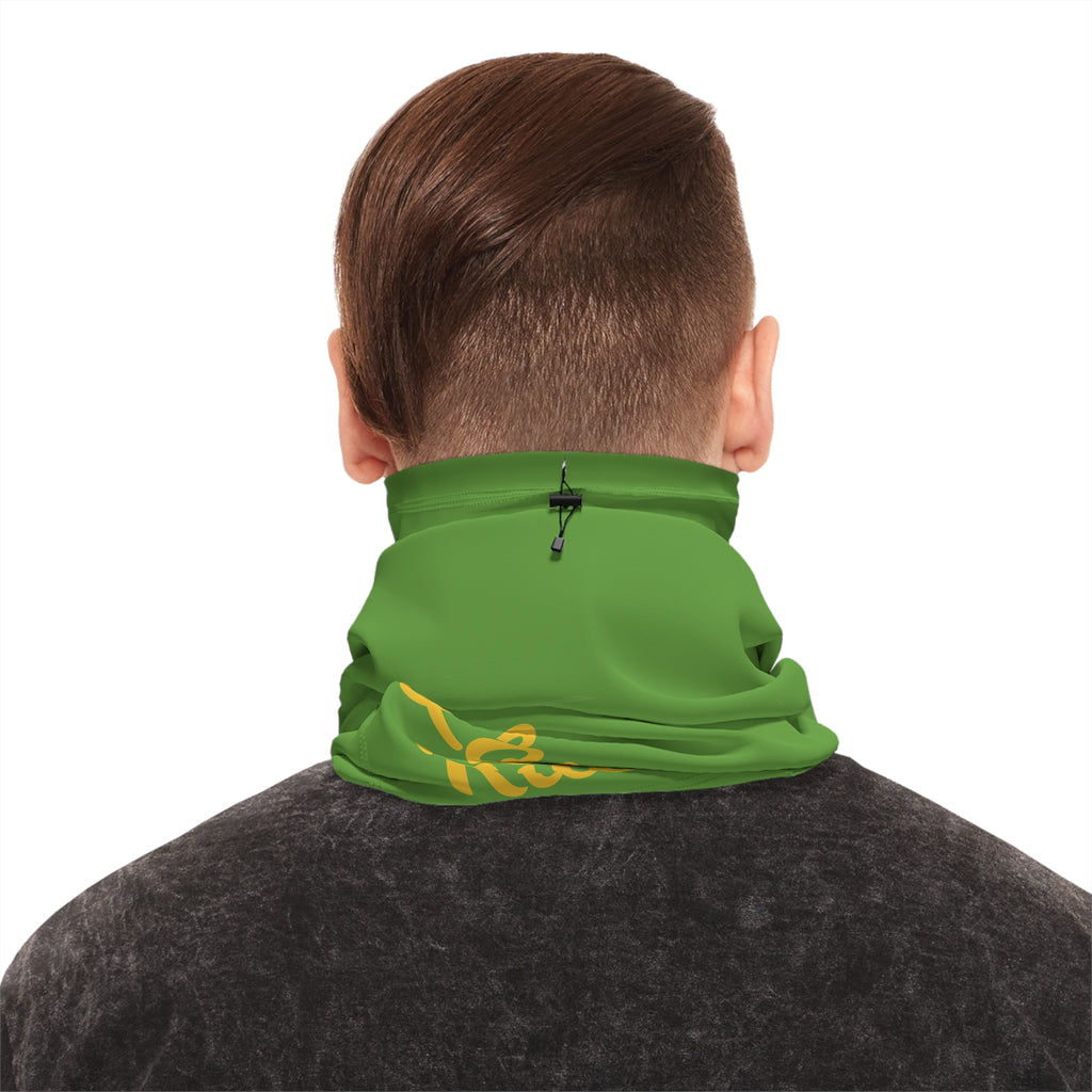 Classic Logo Cozy Winter Neck Gaiter with Drawstring