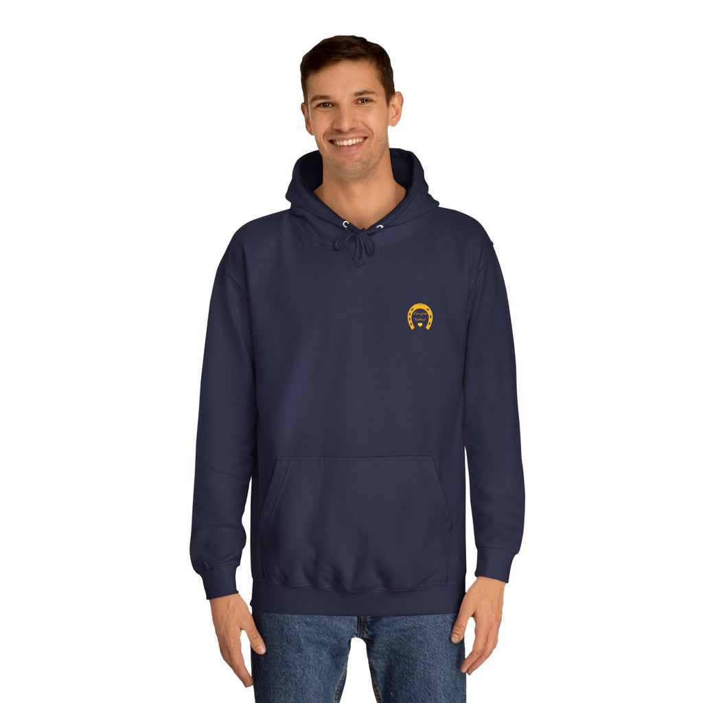 Heart & Horseshoe Unisex College Hoodie