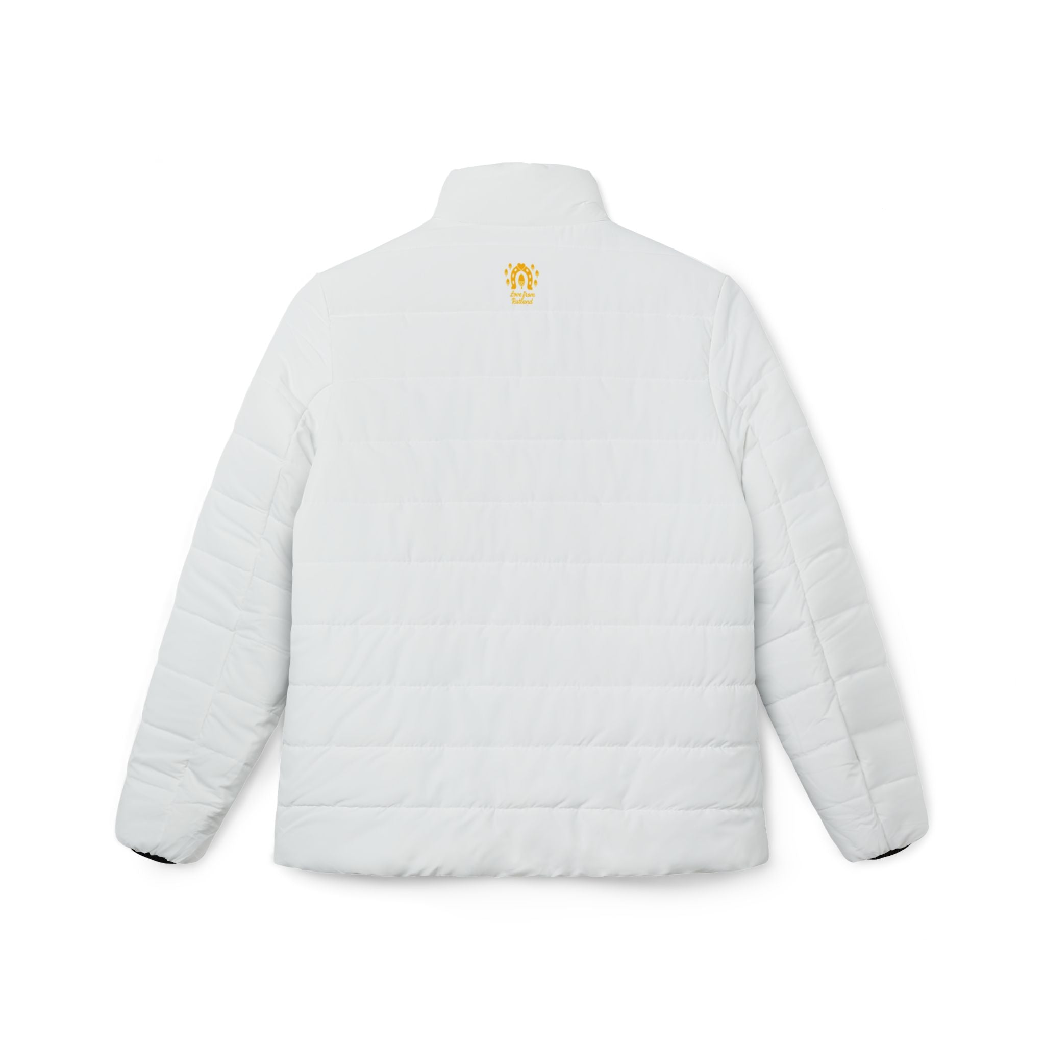 Classic Logo Love From Rutland Cozy Women's Puffer Jacket