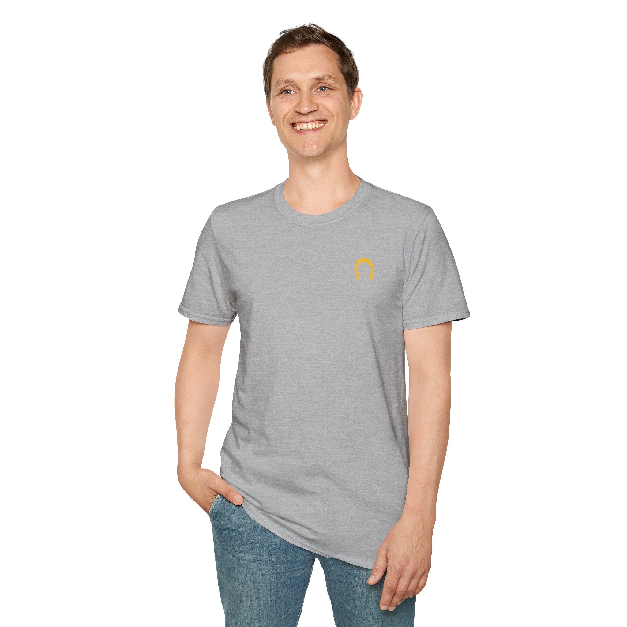 Unisex Softstyle T-Shirt with Classic Logo Design