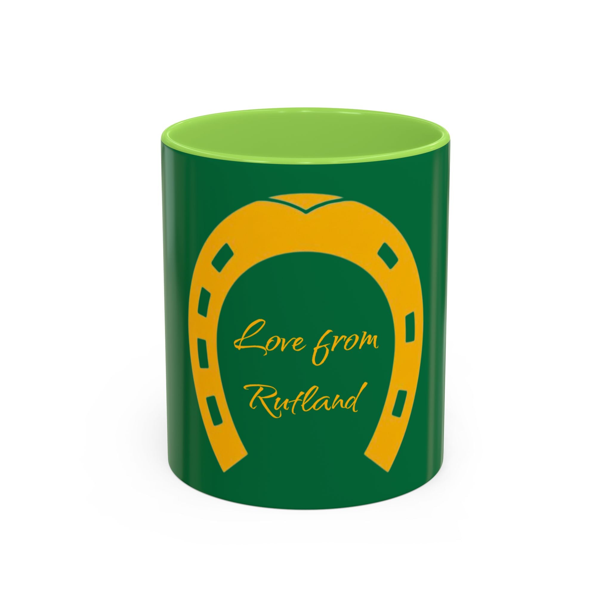 Classic Logo Colourful Love From Rutland Mug