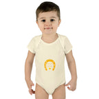Heart & Horseshoe Bodysuit - Cute Gift for Newborns, Baby Shower, Birthday Outfit, Infants,